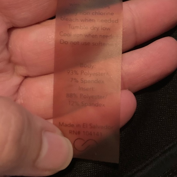 Calia black half zip pullover. Long sleeve. Size L. - Picture 9 of 9